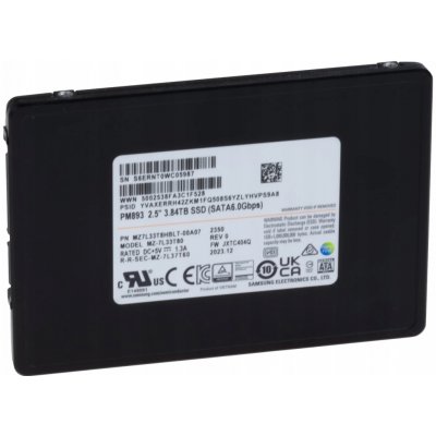 Samsung PM893 3,8TB, MZ7L33T8HBLT-00A07 – Zboží Živě