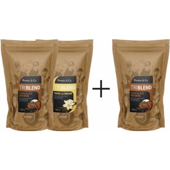 Protein&Co. TriBlend protein MIX 3000 g