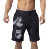 Koupací šortky, boardshorts Impar pánské plavky long Sexy black