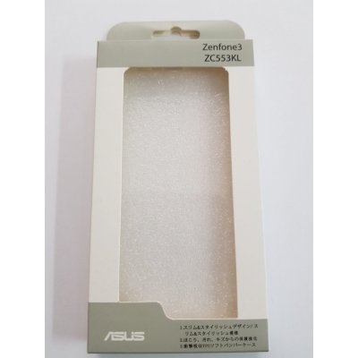 Pouzdro Back Case Ultra Slim 0,3mm Asus Zenfone 3 Max ZC553KL čiré