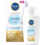 NIVEA Sun Pleťový krém Specialist Invisible Daily Fluid SPF50+ 40 ml – Zboží Dáma