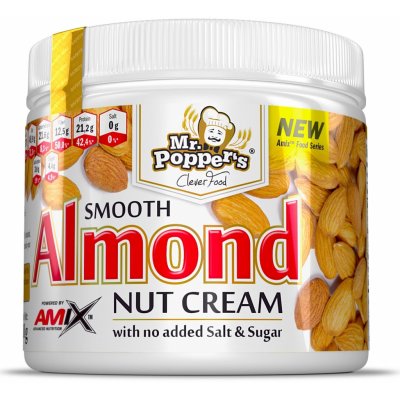 Amix Mr.Popper's Nut Almond jemný Cream 300 g – Hledejceny.cz