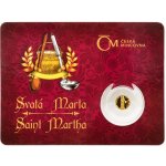 Česká mincovna zlatá mince Patroni Svatá Marta 0,5 g – Hledejceny.cz