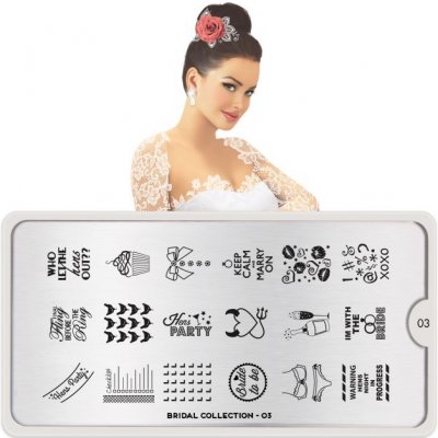Image destička MoYou Bridal 03 – Zboží Dáma