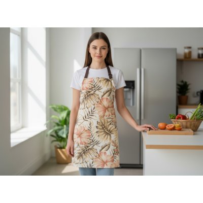 BBK Kuchyňská bavlněná zástěra FLORID 60x75 cm 100% bavlna – Hledejceny.cz