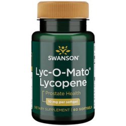 Swanson Lyc-O-Mato Lycopene 60 gelové tablety 10 mg