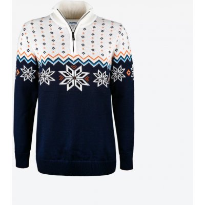 Kama Merino svetr AND 401 108 tmavě modrá – Zboží Dáma