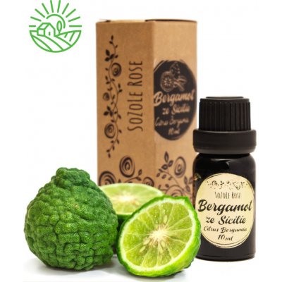 SoZoLe Rose Éterický olej Bergamot ze Sicilie destilovaný 10 ml – Zbozi.Blesk.cz