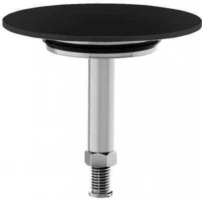 Zátka výpusti vanové soupravy, ABS/černá mat – Zboží Dáma