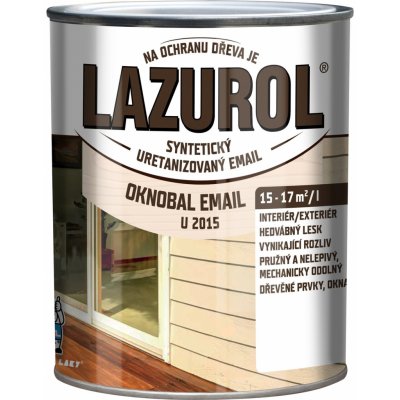 Lazurol Oknobal Email U2015 0,6 l bílá – Zboží Mobilmania