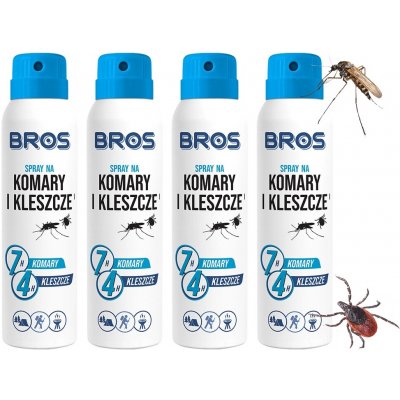 Bros spray proti komárům a klíšťatům 90 ml – Sleviste.cz