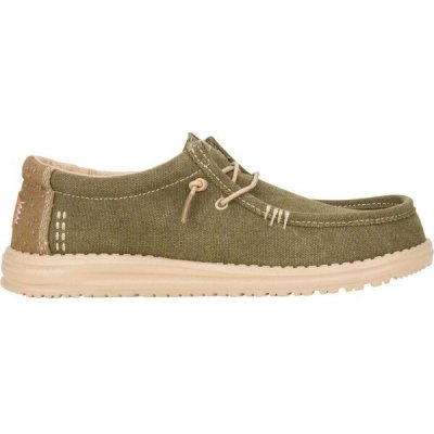 Hey Dude Wally Workwear pánská volnočasová obuv khaki – Zboží Dáma