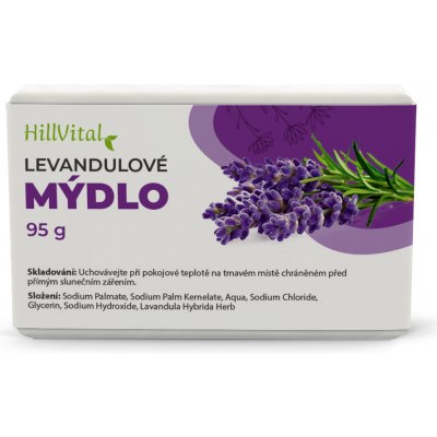 HillVital Levandulové mýdlo 100 g – Zboží Mobilmania