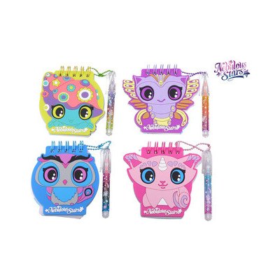 Nebulous W021571 Stars mini zápisník 9 cm – Zboží Dáma