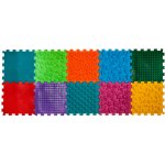 Ortek "Masážní ortopedická podložka Puzzle Mix" 10 modulů – Zboží Dáma