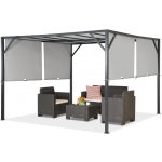 Garden Point Santorini 3 x 3 m antracitově šedá GAP290 – Zboží Dáma Garden Point Santorini 3 x 3 m antracitově šedá GAP290 – Zboží Dáma