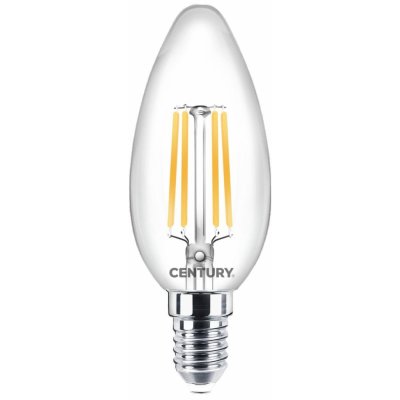 Century CEN INDM1-061427 FILAMENT LED INCANTO CANDELA CHIARA 6W E14 2700K DIM – Hledejceny.cz