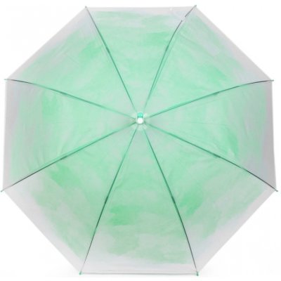 Dámský vystřelovací deštník mint – Zboží Mobilmania