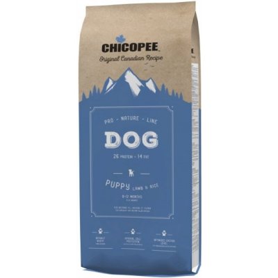 Chicopee Pro-Nature Line Puppy jehněčí s rýží 20 kg