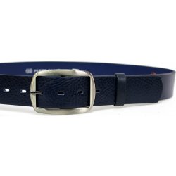 Penny Belts dámský kožený opasek 11759 modrý