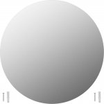 Petrashop 70 cm tříbrná 245705 – Hledejceny.cz