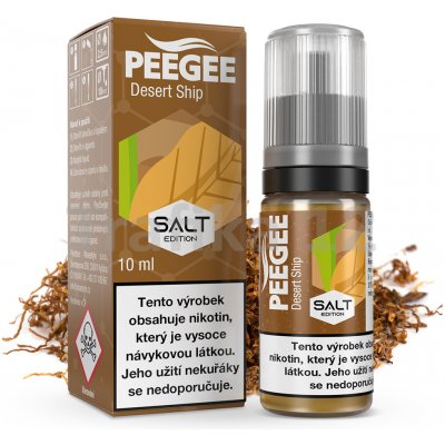PEEGEE Salt - Desert Ship 10 ml 10 mg – Hledejceny.cz