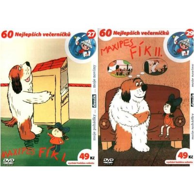 Maxipes Fík 1+2 DVD – Zboží Mobilmania
