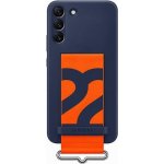 Samsung Silicone Cover with strap Galaxy S22+ modré EF-GS906TNEGWW – Zboží Živě