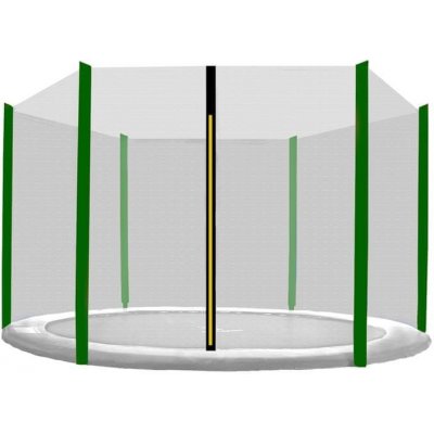 Aga Ochranná síť 430 cm na 6 tyčí černá síť/tmavě zelená