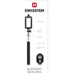 Swissten Bluetooth Selfie Stick černá 32000300 – Zboží Živě