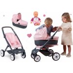 Smoby Set trojkombinace Powder Pink 3in1 Maxi Cosi & Quinny s panenkou – Zboží Dáma