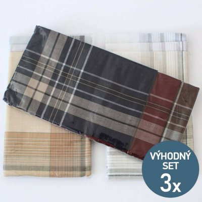 ETEX Pánské pracovní kapesníky 38 x 38 cm mix barev 18 ks – Sleviste.cz