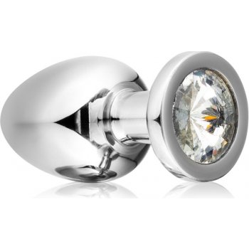 Sextreme Diamond Butt Plug S anální kolík Silver 6 cm