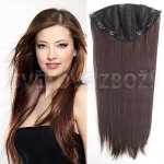 Girlshow Clip in pás vlasů Jessica 60 cm rovný pás odstín M2/33 – Zboží Mobilmania