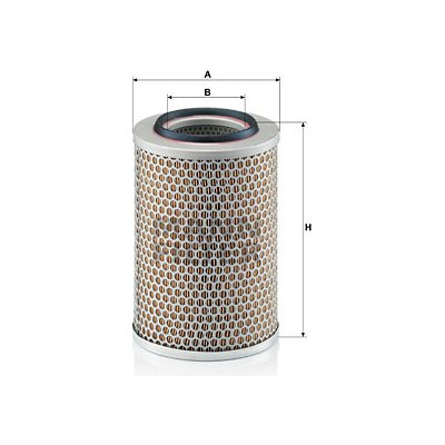 Vzduchový filtr MANN-FILTER C 17 201 – Hledejceny.cz