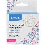 LUMA Lepící páska oboustranná 19 mm x 10 m – Zboží Mobilmania