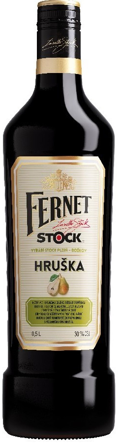 Fernet Stock hruška 30% 0,5 l (holá láhev)