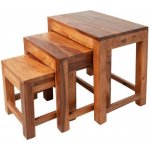 Interior DE OS40794 MONSOON 45 cm masiv sheesham 3 ks – Zboží Dáma