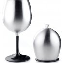 Outdoorové nádobí GSI Glacier Stainless Nesting Red Wine Glass