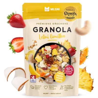 Mlsni Prémiová granola Letní limitka 400 g – Sleviste.cz