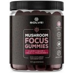 Solve Labs Houba Focus Lví hříva Malina 60 gumových bonbonů – Hledejceny.cz
