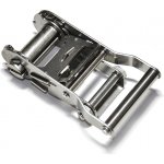 Upínací ráčna na popruh s madlem, nerez A2, 50mm – Sleviste.cz