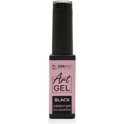 Expa nails art gel zdobící black 6 ml – Zbozi.Blesk.cz