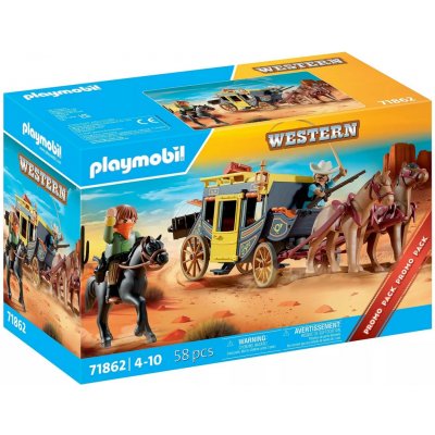 Playmobil 71862 Přepadení dostavníku na Divokém západě – Zboží Dáma