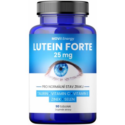 MOVit Lutein Forte 25 mg+Taurin 90 tobolek – Hledejceny.cz