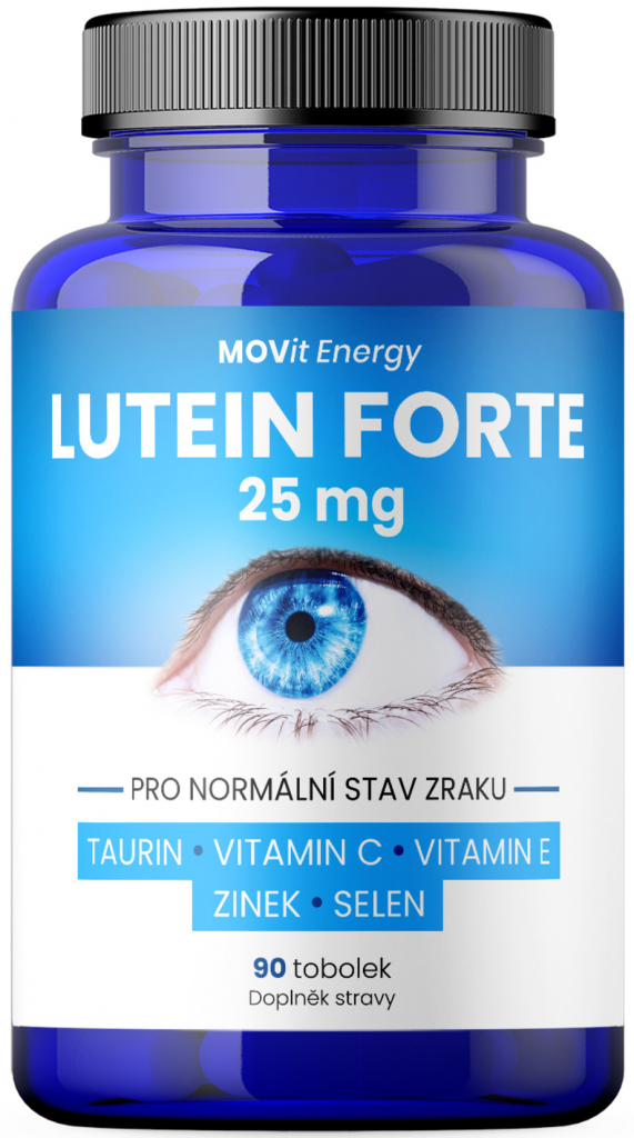 MOVit Lutein Forte 25 mg+Taurin 90 tobolek