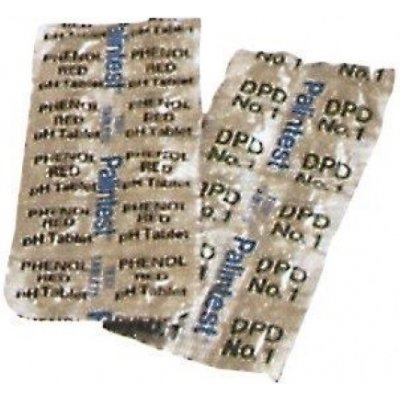 Vágner pool Test tablety DPD phenol red pH – 10 ks