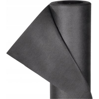 Spunbond Ekologická netkaná textilie ECO PLA, 60g/m2, 25m x 1,6m černá, 100% rozložitelná – Zboží Dáma