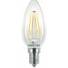 Žárovka Century LED FILAMENT SVÍČKA ČIRÁ 4W E14 4000K 470Lm 360d 35x98mm IP20 CEN INM1-041440 Teplá bílá Čirá