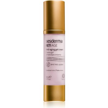 Sesderma Reti Age hydratační gelový krém pro smíšenou pleť 3-Retinol System 50 ml